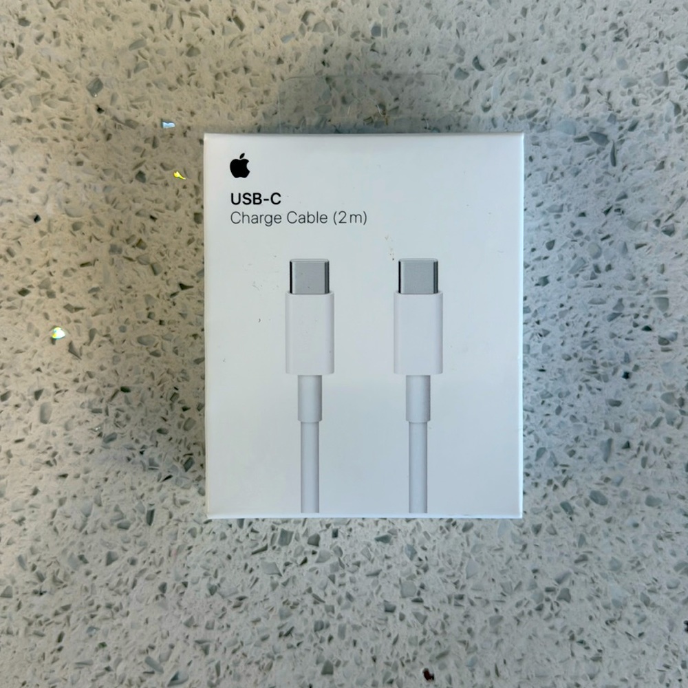 Apple USB-C charge cable brand new never opened and in the box.